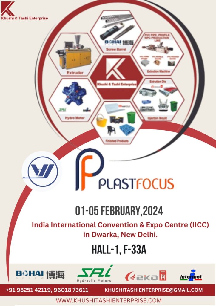 Plast Focus 2024 1st to 5th Feb - Delhi Invitation.